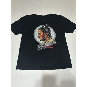 Post Malone Graphic T Shirt Black Mens 3XL Tattoo Portrait Banner Rap Band‎ Tee